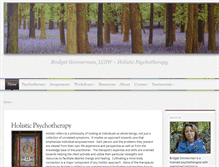 Tablet Screenshot of bridgetsimmerman.com